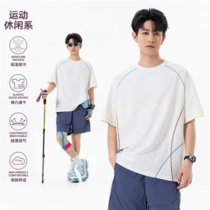 2026夏季新款迪桑棉哈苏线透气短袖T恤男DT6205特P22建议零售价48图片