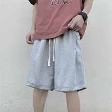 港风运动休闲裤美式沙滩裤高街五分裤宽松直通短裤DK121P30，男装休闲裤，星座1204-3