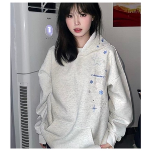 档口现货  加绒刺绣卫衣情侣款WB608-P41图片