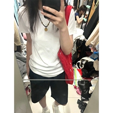 中性宽松百搭休闲裤时尚运动垂顺短裤TP51：12：29.9，男装休闲裤，星座718-1