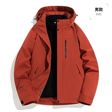 绯红色