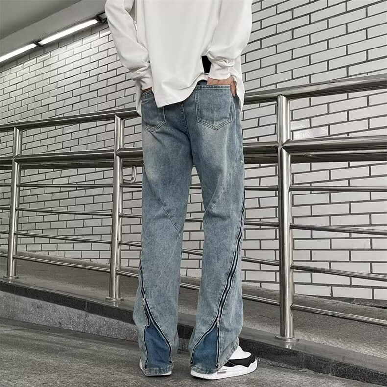 美式牛仔裤男款秋季长裤潮K6098P60,男装牛仔裤,星座1116-2