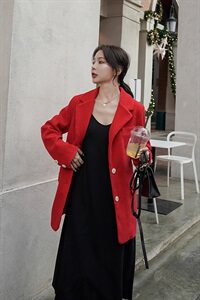 2021新款灯芯绒休闲西装H789P110K178图片