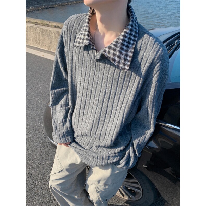 加绒常规Polo衫男女款长袖-LK80222JR-加绒特批35-常规特批30，男装Polo衫，电商A061