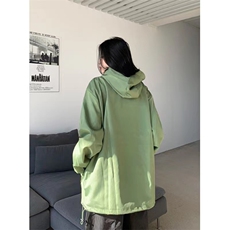 冲锋衣外套女春季新款美式高街vintage宽松运动连帽夹克JK074-p58，男装夹克，星座1008