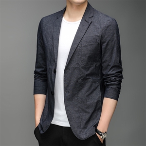 BB-G096夏季新款西装男西服简约外套商务休闲单西男装防晒服P192图片