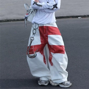N9009-P53 嘻哈舞蹈束脚跑步运动裤男女宽松休闲裤青少年学生卫裤图片
