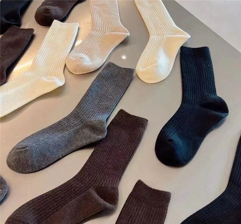 高品质羊毛袜一线成型保暖舒适男女通用多色可选,饰品袜子,三权袜业