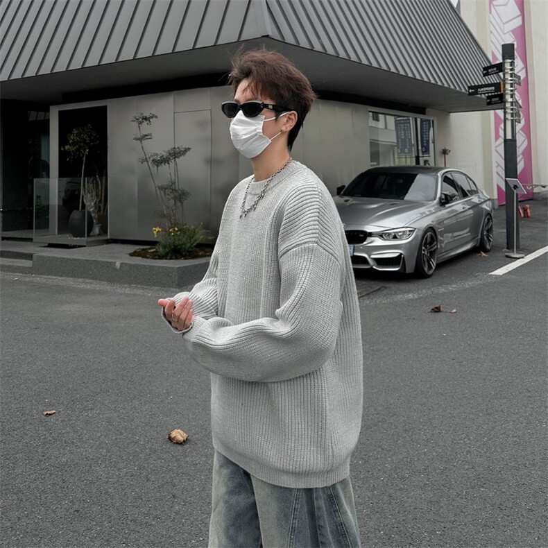 潮牌毛衣外套男冬季美式慵懒风情侣针织衫百搭线衣Y501/P62,男装针织衫/毛衣,星座506