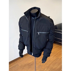 港风美式复古拉链拼接设计感立领夹克棉服XZ213-MF01-P148控168，男装夹克，星座213