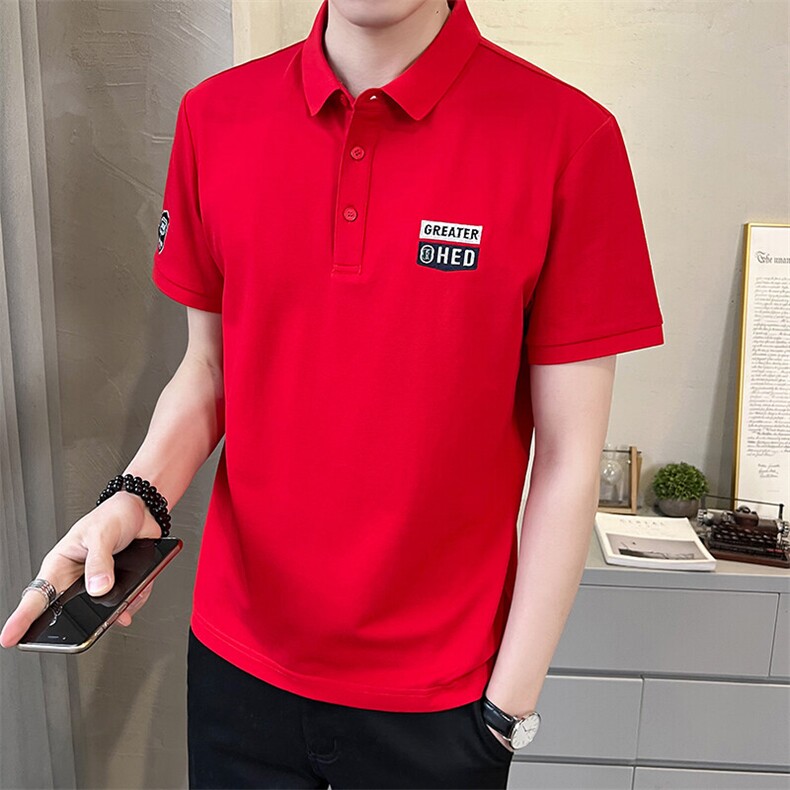 数据款男POLO衫男装翻领短袖时尚休闲T恤DS-A329-PL2093-P50,男装T恤,电商A329