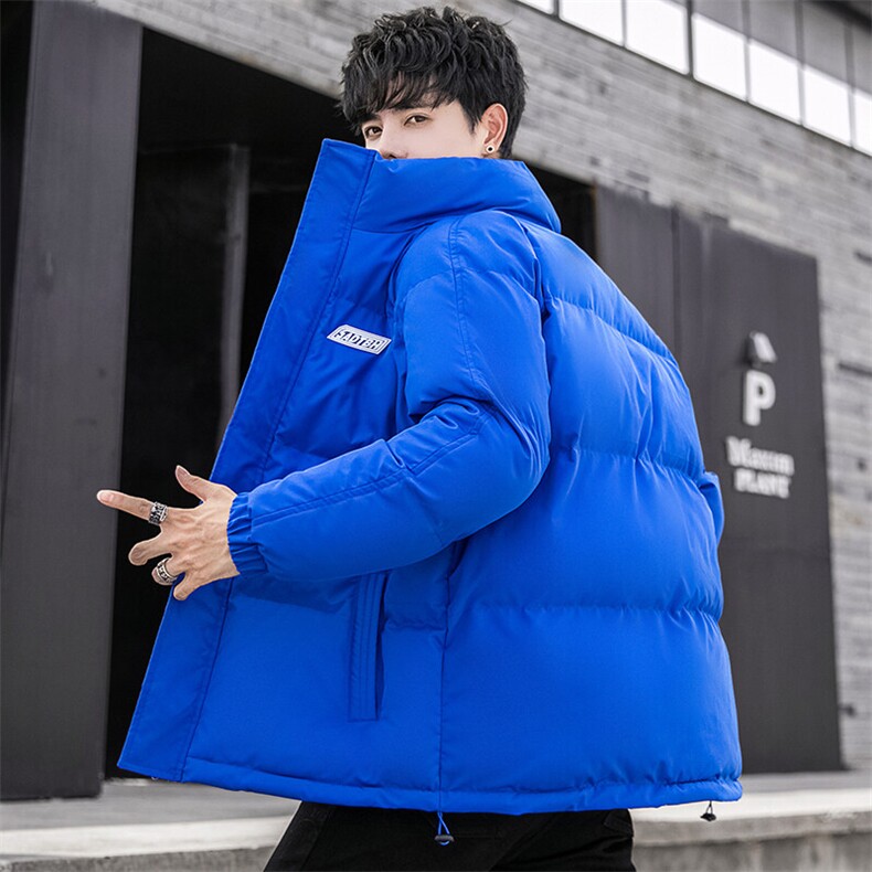 冬季立领男士棉服加厚贴标棉衣潮流棉袄青年休闲A266-P04-P45特批图片