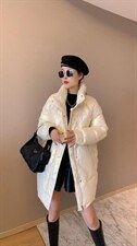 【现货】时尚宽松舒适休闲白鸭绒羽绒服，女装羽绒服，名怡