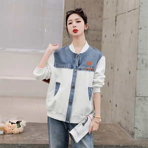 2023年春季休闲/淑女新款女装韩版牛仔外套女图片