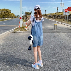 现货2021夏装新款牛仔背带裙166-1012，女装连衣裙，茜茜公主