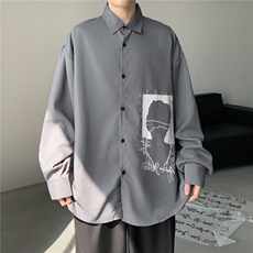 衬衫女时尚洋气小衫2025春秋夏新款上衣宽松高级设计感休闲衬衣薄，男装衬衫，星座516A