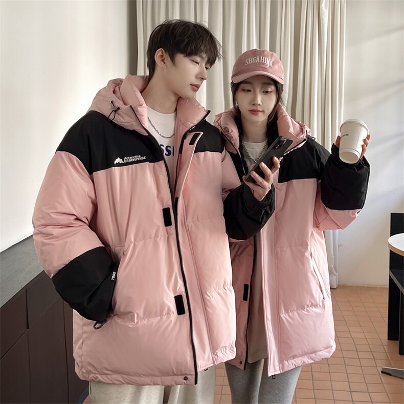 羽绒服男冬季新款港风宽松情侣白鸭绒外套YR920-P160(控价208元）,男装羽绒服,星座214-3