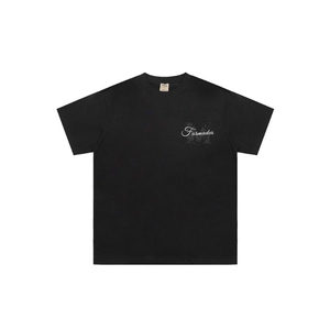 现货~自制~小香风浮雕短袖t恤设计感小众重磅半袖上衣 DX088 P50图片