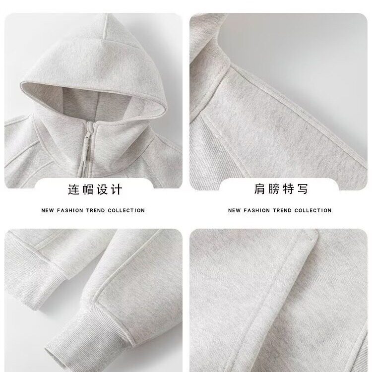 CT75-P52美式潮流秋冬运动休闲简约半拉链外套,男装T恤,电商B323A