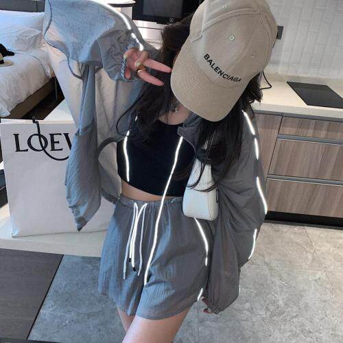 发光防晒套装，女装职业装，XTZ style