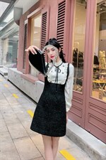 连衣裙新款，女装连衣裙，一露玛娜