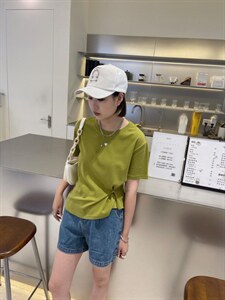 现货 新款 夏 多色罗纹上衣图片