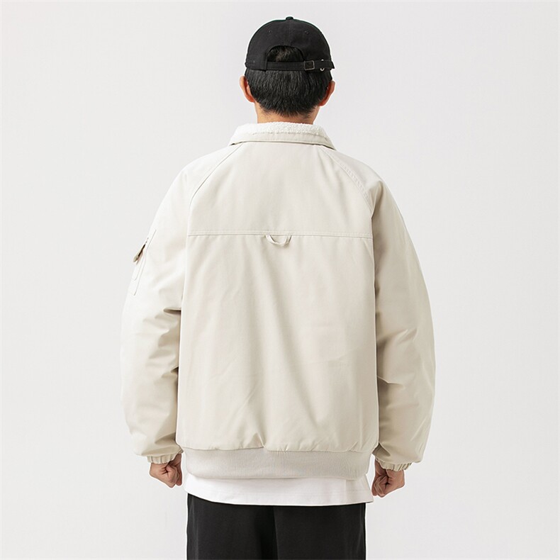 2026冬季新款男日系纯色宽松休闲连帽棉服加厚外套MY360-F156,男装棉衣,电商A101（原外27）