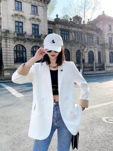 西装黑白，女装西装，佳伶百色