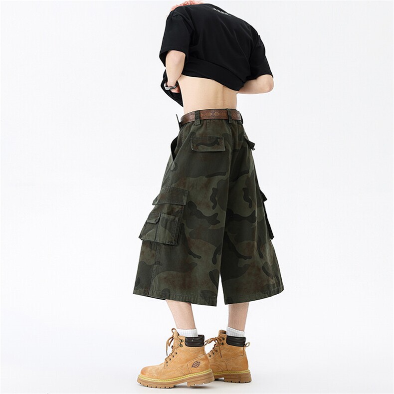 KG8719-S-2XL-P90-X138-成分：100棉-七分裤,男装休闲裤,电商A310