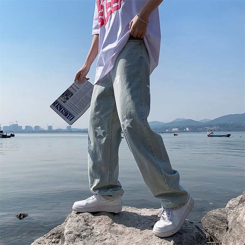 潮流春季牛仔裤男牛仔长裤NK995P38,男装牛仔裤,星座1116-2