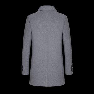 新款男士羽绒服内胆可脱卸短款呢子大衣保暖防寒309B-3-337-P350图片