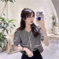 小格子 韩系,其它,晶莉莱