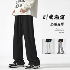 冬休闲宽松直筒长裤Q27-特批35限58成份：聚酯纤维，男装休闲裤，电商A247