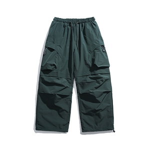 2025冬季新款男装日系宽松加绒加厚运动休闲棉裤束脚卫裤P968-F93图片