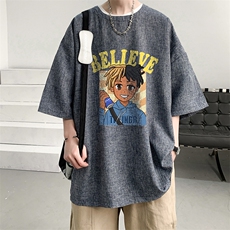 风复古亚麻短袖男棉麻t恤男半袖ZT71271-P35，男装T恤，电商A040