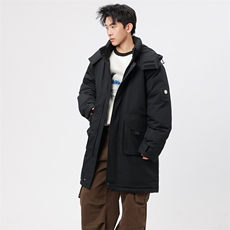 自家图有视频中长款棉服连帽登山情侣聚热保暖工装棉衣M2573p110，男装棉衣，电商D315