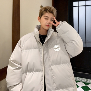 现货 抖音得物可供视频 冬季三防加厚羽绒棉衣外套面包棉服 81127图片