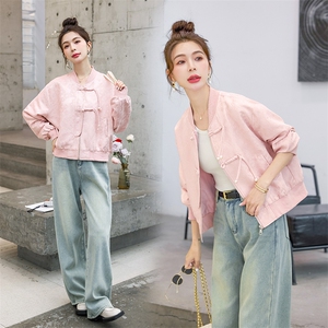 新中式潮外套棒球服2025早春新款上衣图片