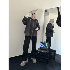 美式高街复古拉链设计感夹克男女春秋季机能防水冲锋衣外套FXY006，男装夹克，星座601-2