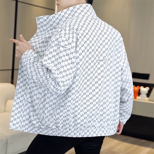 秋季新款男士高品质立领休闲百搭夹克外套上衣男A105P85图片