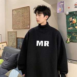 控68高领毛衣男士大码内搭毛线衣男 GM45253-P45加绒款-P65图片