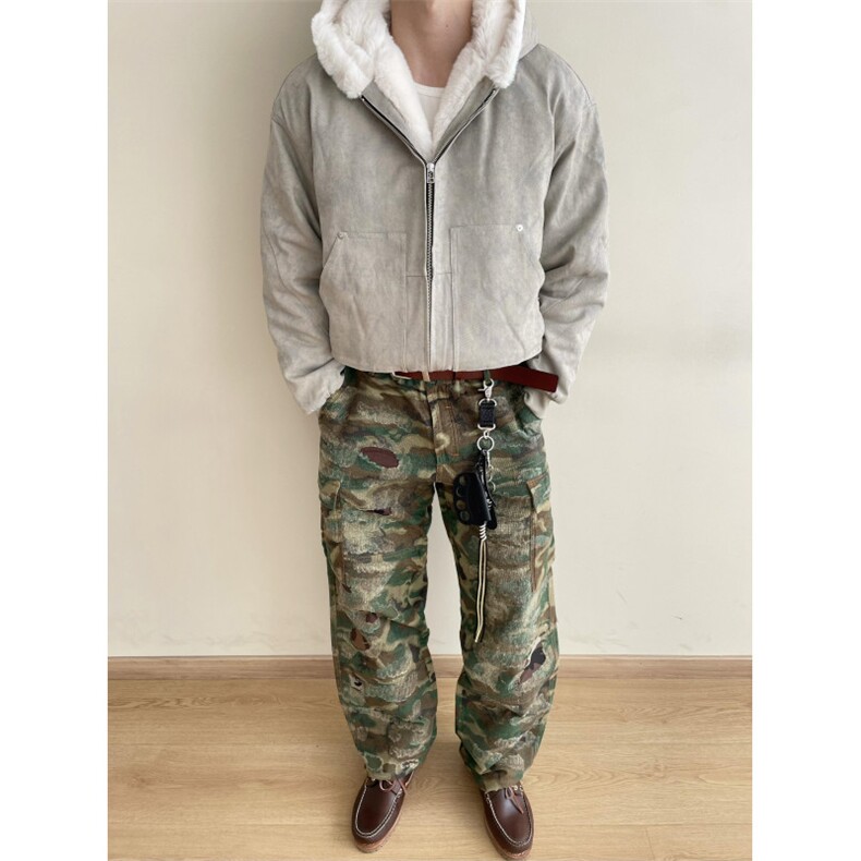 【有货】M266CC-特P135座山雕连帽棉服男加厚保暖夹克外套,男装夹克,星座1007（原301D）