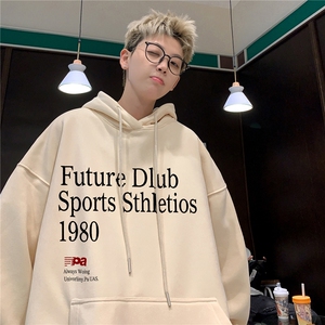M-5XL秋季大码加厚连帽卫衣380克重磅套头外套男 RH6207-特P35图片