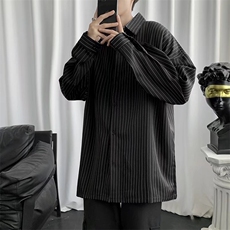 长袖衬衫春款男港风潮流CS010P34，男装衬衫，星座1116-2