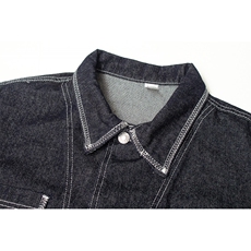 得物品质秋裤男牛仔夹克明线大口袋宽松外套JK1047P80，男装工装外套，星座1013-1