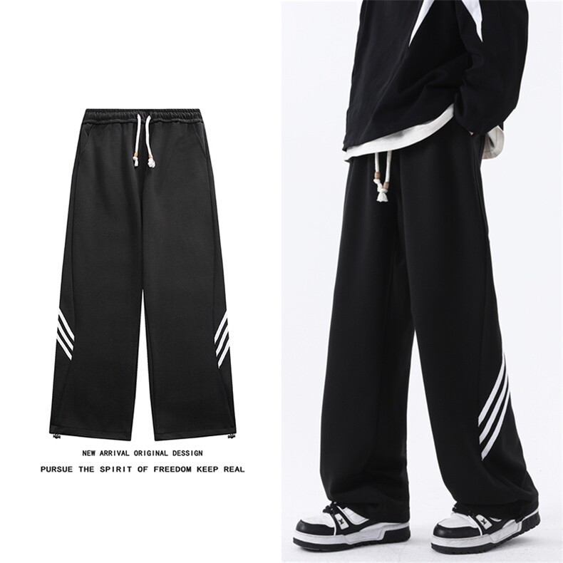 K126/P50春装新款现货高品质华棉休闲裤男运动裤卫裤大码宽松裤子,男装休闲裤,电商基地A050