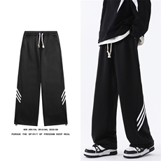 K126/P50春装新款现货高品质华棉休闲裤男运动裤卫裤大码宽松裤子，男装休闲裤，电商基地A050