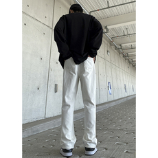 2024春季新款美式高街潮牌牛仔裤N365P55，男装牛仔裤，星座712
