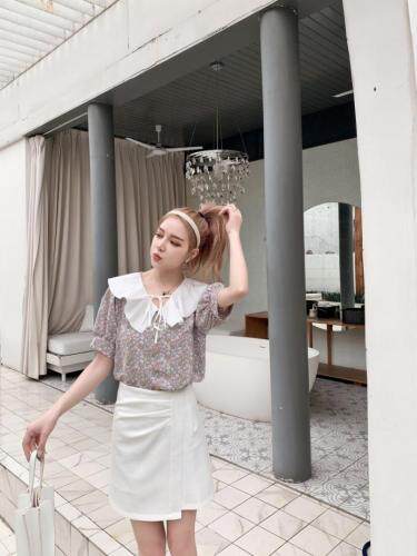 碎花小衫，女装，欧佩琳