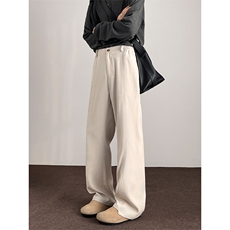 2025春季新款内景大码美式不规则西裤M-5XHK25049-特P35，男装休闲裤，电商A022